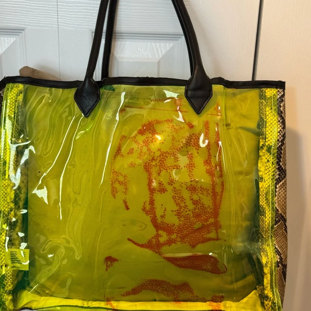 Limited Edition Victoria's Secret Neon Python Angel
City Tote Bag - Picture 3 of 12
